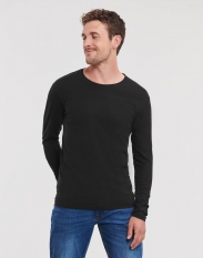 Russell Mens Pure Organic L/S Tee [R-100M-0]