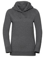 Russell Mens Authentic Melange Hooded Sweat [R-261M-0]