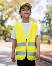 Korntex Safety Zipper Vest for Kids Aalborg [KWRX]