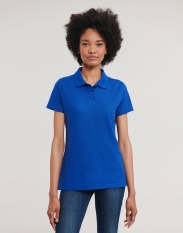 Russell Ladies Poloshirt, Polyester-Cotton Blend [R-539F-0]