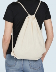 SG Accessories Pine Organic Cotton Drawstring Backpack [OG Backpack]