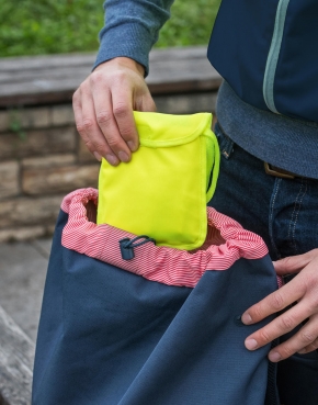 Basic Safety Vest in a Pouch "Mannheim" 
