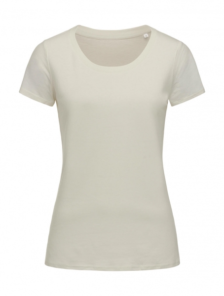 Camiseta orgánica Janet cuello redondo mujer 