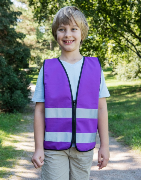 Funkční vesta na zip pro děti "Aalborg" 