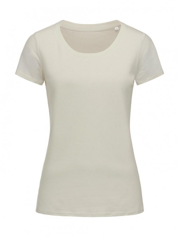 Camiseta orgánica Janet cuello redondo mujer 