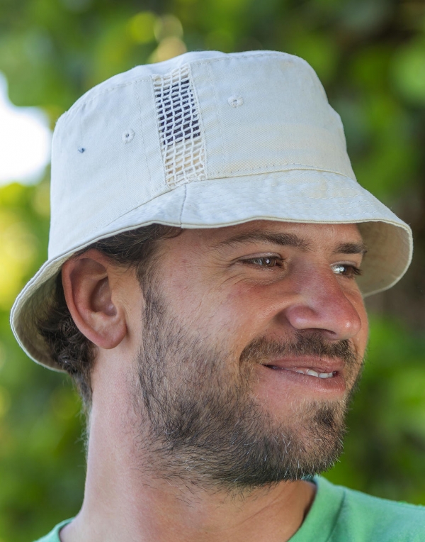 Sporting Hat with Mesh Panels 